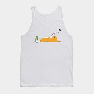 Corgi Night Life Tank Top